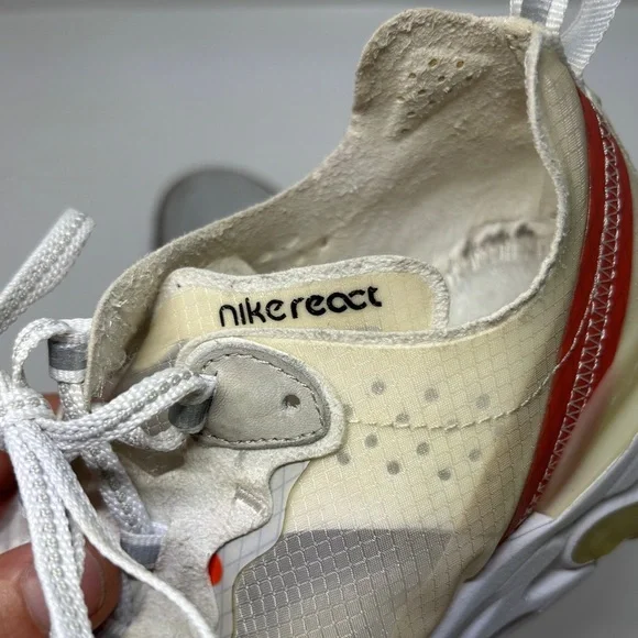 Nike React Element 87 Sail Light Bone Men Size 6.5 Women’s 8 - Picture 8 of 9